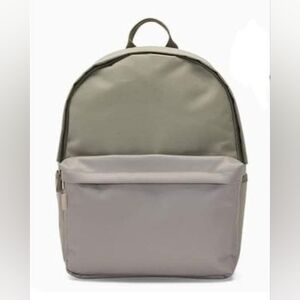 Cool for School Backpack (Neutral Colorblock)